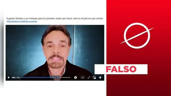 Video de Eugenio Derbez que insta al voto juvenil no se relaciona con las elecciones de Ecuador