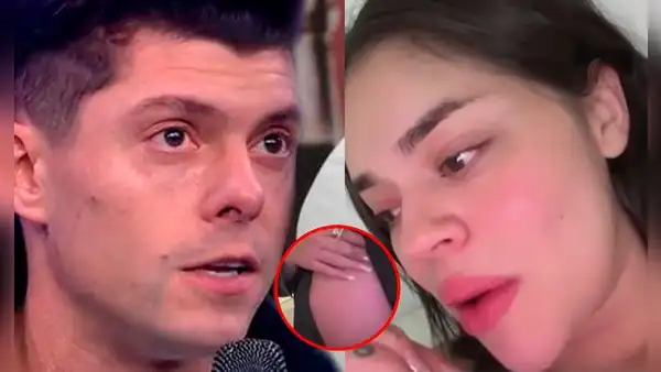 Natalia Segura, esposa de Ignacio Baladán, alarma al sufrir peligrosa caída en medio de su avanzado embarazo: "Yo lloraba"