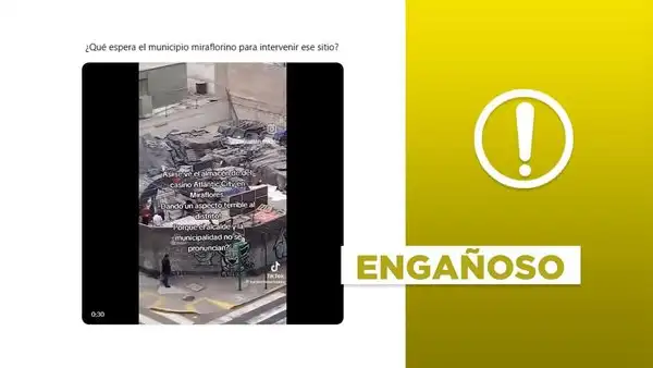 Video del almacén del casino Atlantic City de Miraflores con objetos en desuso no es actual