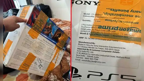 ¡Cuidado con las estafas! Compra una PS5 en línea, pero al abrir la caja descubre algo inesperado