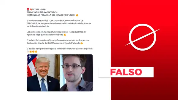 Donald Trump no dijo que indultará a Edward Snowden tras revelar red de espionaje internacional en 2013
