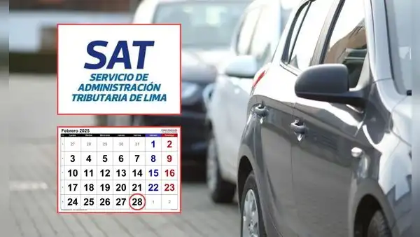 SAT anuncia que propietarios de este tipo de vehículos en Lima tienen hasta el 28 de febrero para cancelar impuesto vehicular obligatorio
