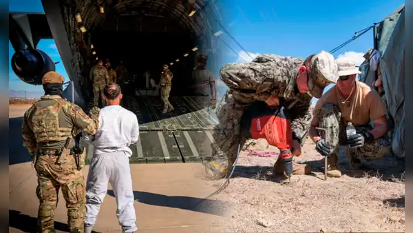 EE.UU. envió a más de 100 migrantes venezolanos a Guantánamo en medio de gran polémica: algunos sin antecedentes ni condenas