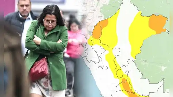Senamhi alerta evento peligroso en 5 regiones del país: pronostica lluvias y ráfagas de viento de hasta 45 km/h