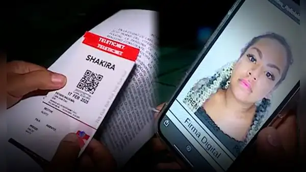 Fan de Shakira denuncia que mujer la estafó con entradas falsas a S/1.000: "Estaba con su hija y me dijo que necesitaba el dinero"
