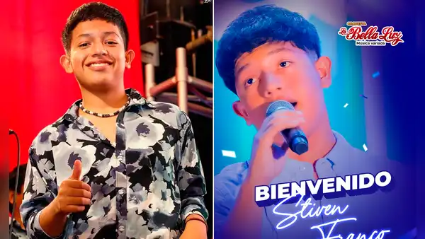 Fue eliminado por Christian Yaipén en ‘La voz Kids’, pero ahora brilla con La Bella Luz: esta es la historia de Stiven Franco