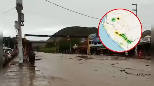 Río ‘El Ingenio’ en Ica se desborda y afecta tránsito en la Panamericana Sur tras incremento de lluvias
