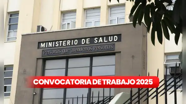 Convocatoria de trabajo CAS con sueldos de hasta S/8.000 en Minsa: estos son los perfiles profesionales que busca el Ministerio de Salud