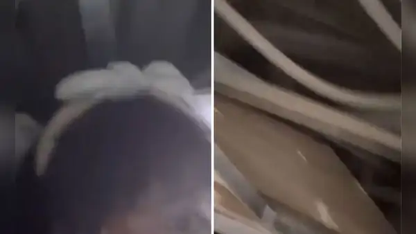 Menor se graba atrapada bajo techo colapsado de Real Plaza Trujillo: "No es balacera, estoy entre escombros"