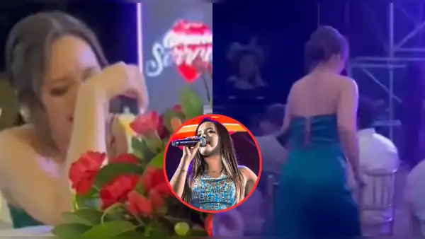 Kiara Lozano tiene peculiar reacción al ganar una refrigeradora y no S/5.000 en aniversario de Corazón Serrano