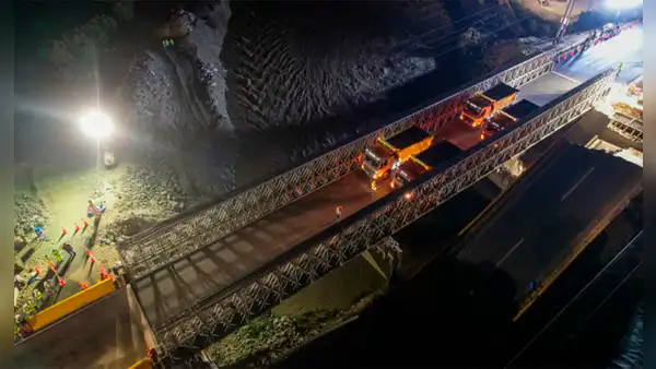 Chancay: MTC anunció que se restableció el tránsito de puente modular luego de colapsarse