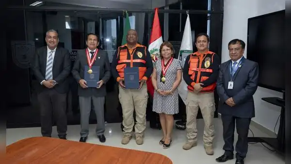 UNF e INDECI firman convenio de cooperación interinstitucional