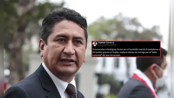 Vladimir Cerrón se burla de la tragedia en Real Plaza Trujillo: "Si encarcelan a Rodríguez Pastor, mañana mismo me entrego"