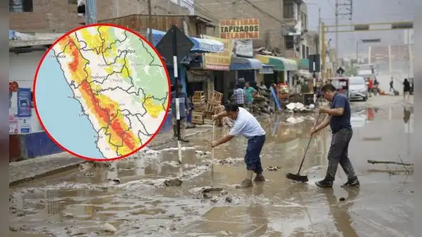 Alerta roja en Lima y 14 regiones del Perú por huaicos: Senamhi advierte activación de quebradas por fuertes lluvias