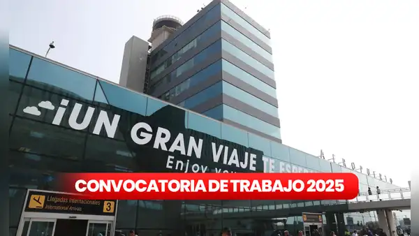 Aeropuerto Jorge Chávez lanza nueva convocatoria de trabajo para personas con secundaria completa, universitarios y más: estos son los requisitos