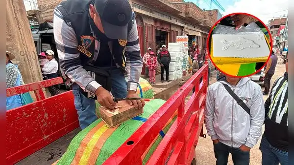 Jóvenes caen con droga camuflada entre utensilios de madera