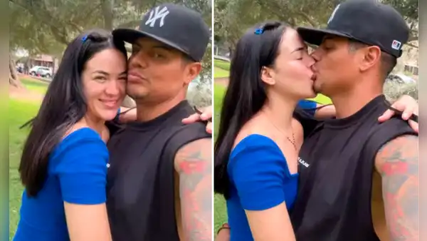 Jonathan Maicelo se besa con modelo cubana, pero usuarios notan curioso detalle en su rostro: “Se ve raro”
