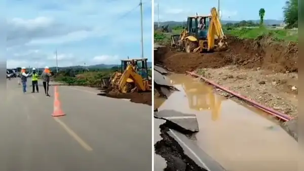 Desborde del río Tumbes colapsa parte de la Panamericana Norte: se restringió el acceso de todo tipo de vehículo