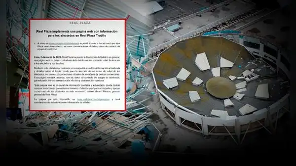 Real Plaza lanza página web para los familiares de las víctimas de Trujillo sobre la asistencia que recibirán