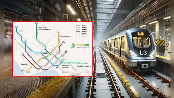 De Lurín a Ancón: la nueva ruta de la Línea 3 del Metro de Lima que propone la Municipalidad de Lima al MTC