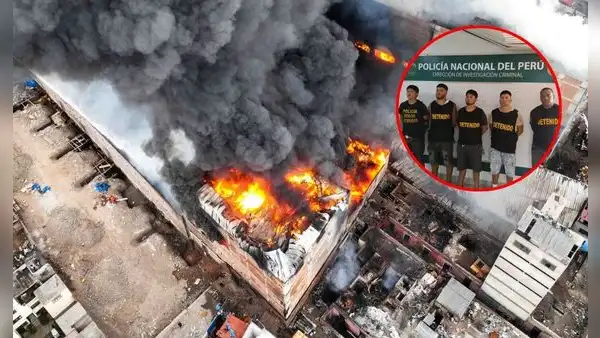 Las Panteras estarían detrás de feroz incendio en Cercado de Lima: PNP halló mensajes