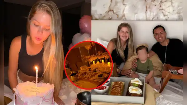 Richard Acuña sorprendió a Brunella Horna con romántica sorpresa por su cumpleaños: flores, cena especial y más