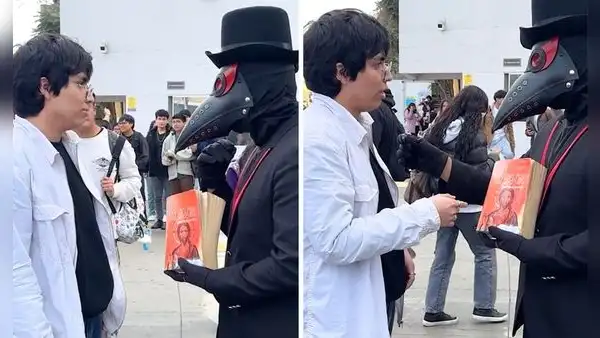 Universitario rechaza oferta de S/400 por arrancar una hoja de la Biblia: "Me iría al infierno"