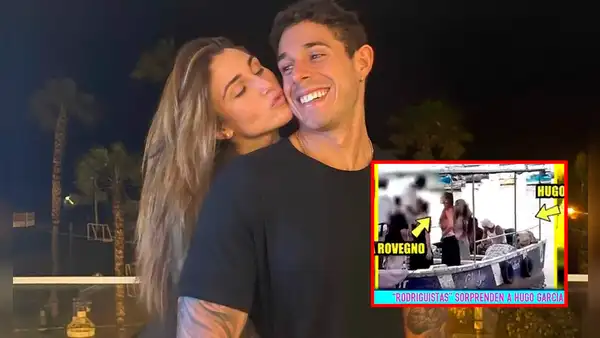 Hugo García y Alessia Rovegno fueron ampayados juntos: ‘Amor y fuego’ expuso imágenes de ambos en la playa