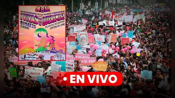 Marcha por el 8 de marzo Día Internacional de la Mujer EN VIVO: ruta, puntos de concentración y gremios que participarán
