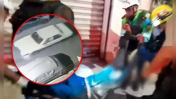 Delincuente resulta herido de un disparo en la cabeza tras intensa persecución de la PNP en Cercado de Lima