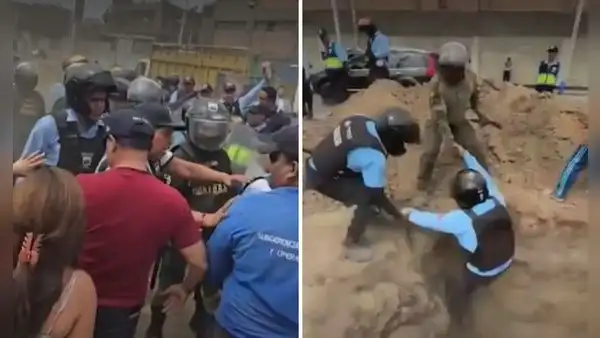 Sereno resulta herido en la cabeza por ataque con piedra tras enfrentamiento de vecinos de SMP e Independencia