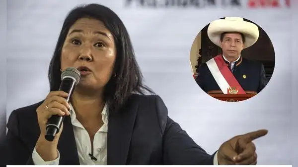 Keiko Fujimori insiste en el falso fraude de las elecciones 2021 que perdió contra Pedro Castillo tras casi cuatro años