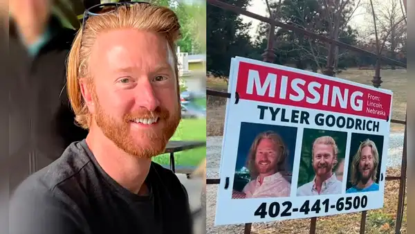 Tyler Goodrich: hombre desaparecido durante 16 meses es hallado en un bosque a pocos metros de su casa en Nebraska