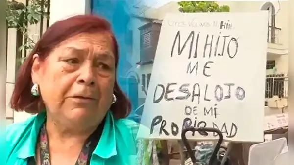 Mujer de 81 años es desalojada por su hijo en Jesús María y pasa la noche en la calle: "No tengo a dónde ir"