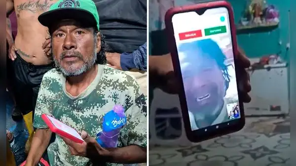 Pescador peruano es hallado con vida en Ecuador tras 95 días perdido en el mar y se quiebra al ver a su familia