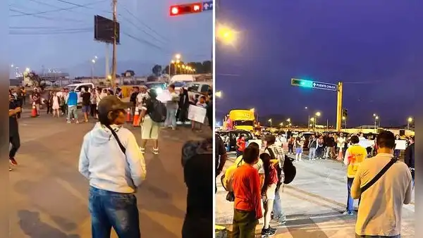 Bloquean la Panamericana Sur en Chilca HOY: exigen instalación de un nuevo puente al MTC