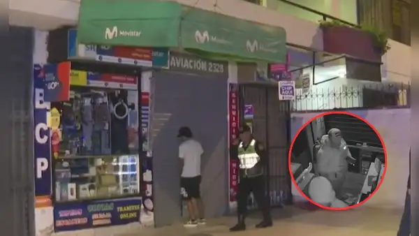 Serenos frustran robo en tienda de celulares y capturan a tres delincuentes en San Borja