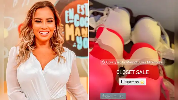 Ethel Pozo sorprende al poner en venta su ropa usada y hasta sus brasieres: “Las 30 primeras se los llevan”