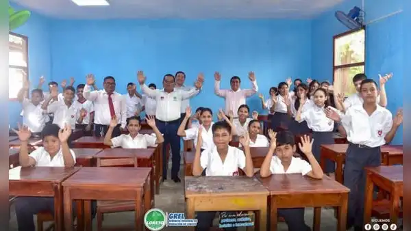 Lanzamiento del buen inicio del año escolar 2025 en la región Loreto