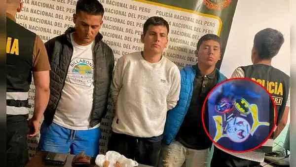 Con arma de fuego y stickers extorsivos: cae sereno que integraba banda criminal en La Libertad