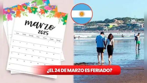 ¿El lunes 24 de marzo es feriado en Argentina? Conoce cuándo y cómo será el próximo fin de semana largo