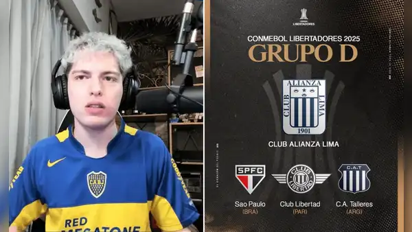 Davoo Xeneize pronosticó el grupo de Alianza Lima en la Copa Libertadores: ''Ojalá que pasen''