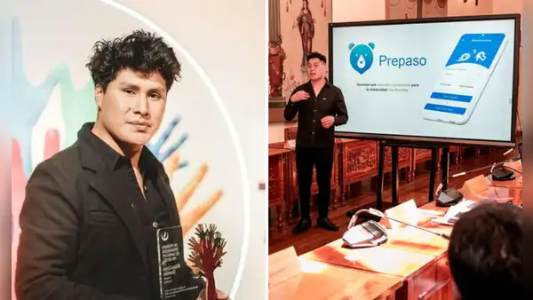 Con solo S/100, joven de Apurímac creó app gratuita preuniversitaria y ya tiene 300.000 usuarios: ganó 2 premios importantes