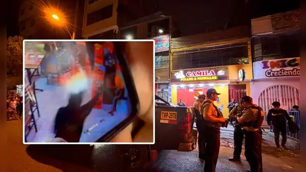 Dos mujeres resultan heridas tras ataque a pollería en El Agustino: cámara de seguridad registró el atentado