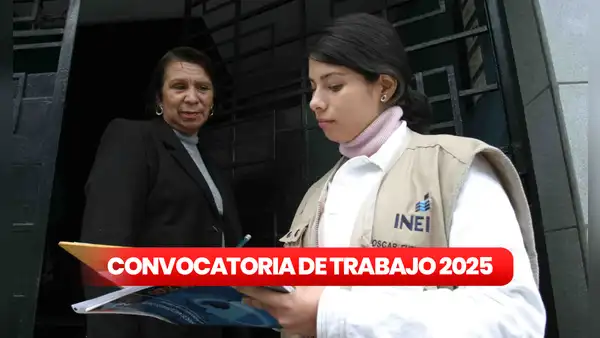 Convocatoria laboral para estudiantes universitario: INEI ofrece 80 vacantes en Lima Metropolitana
