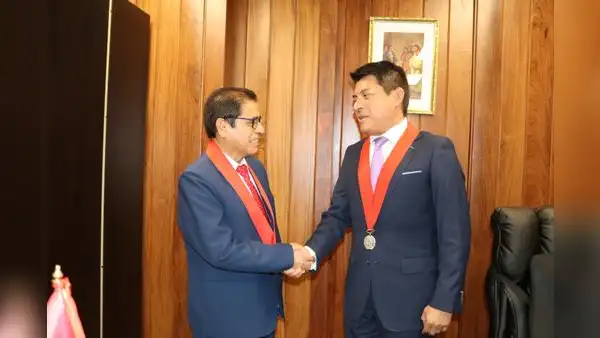 Delegación de la Corte del Santa realiza pasantía en Módulo de Familia de la Corte de Tacna