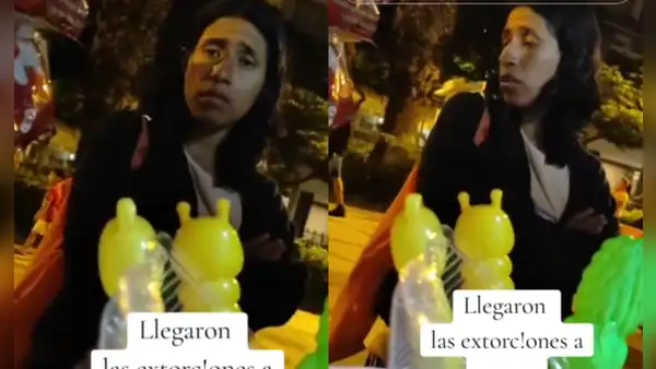 Vendedora ambulante en Ancón graba el preciso instante en que es extorsionada: "Van a pagar un cupo de S/35"