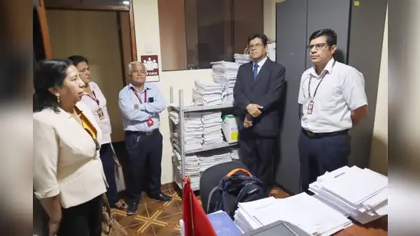 Supervisan funcionamiento de los juzgados de la provincia de Sechura
