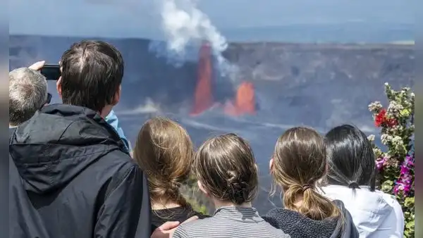 Hawái: usuarios captan impresionantes imágenes de la erupción del volcán Kilauea