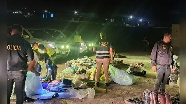 Lo escondían en zapallos: incautan mercadería ilegal china y vietnamita valorizadas en S/400.000 en la Panamericana Sur